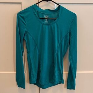 Mountain Hardwear Teal Long Sleeve Women's Top